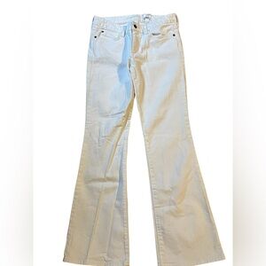 Eddie Bauer Women’s Size 6 Bootcut Flare Leg White Jeans‎